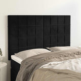 Vidaxl hoofdbord zwart 144x5x118 128 cm fluweel