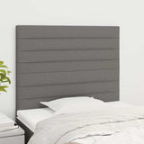 Vidaxl hoofdbord donkergrijs 90x5x118 128 cm stof