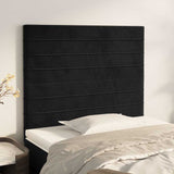 Vidaxl hoofdbord zwart 90x5x118 128 cm fluweel