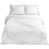 Housse de couette simple en satin de coton Ten cate 140x200 220 cm blanc
