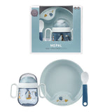 Mepal vaisselle bébé petits marins hollandais baie 3 pièces bleu