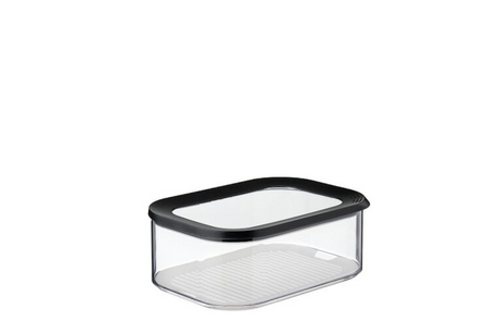 Boîte à fromage Mepal modula - 2000 ml - boîte de conservation alimentaire - noir