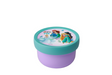 Mepal boîte à fruits campus - 300 ml - avec fourchette à fruits - se ferme bien - boîte à goûter - princesse disney