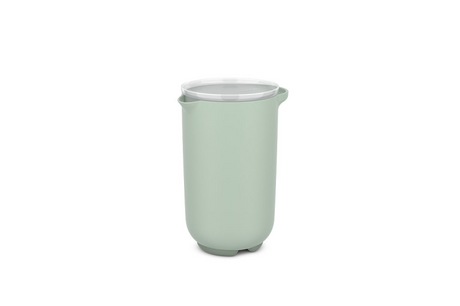Tasse à mélanger Mepal avec couvercle chef it - 1 l - tient dans la porte du réfrigérateur - passe au micro-ondes et au lave-vaisselle - matériel de pâtisserie - sauge nordique