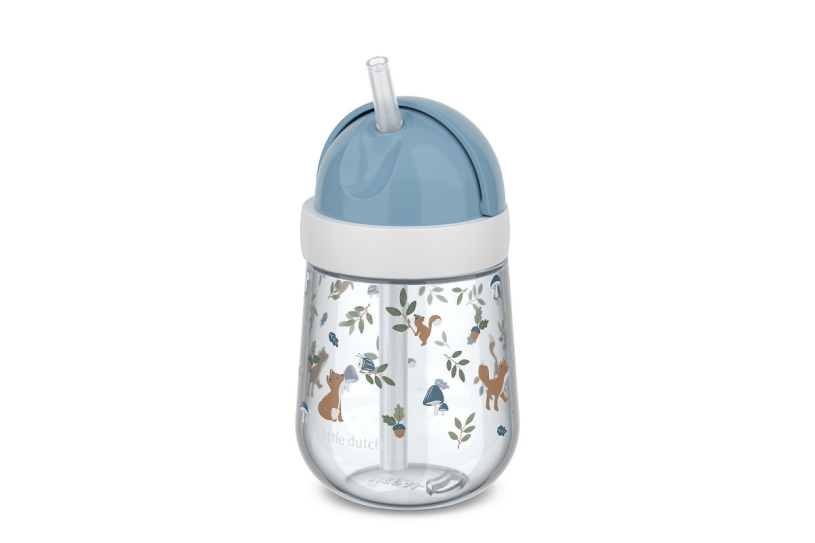 Mepal mio tasse en paille Little Dutch - 300 ml - facile à tenir - vaisselle pour enfants - amis de la forêt