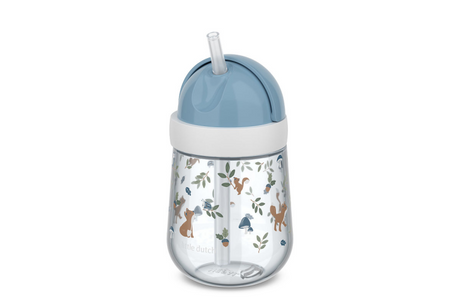 Mepal mio tasse en paille Little Dutch - 300 ml - facile à tenir - vaisselle pour enfants - amis de la forêt