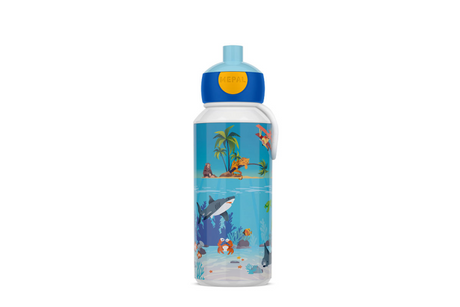 Gourde pop-up Mepal océan tropical campus 400ml