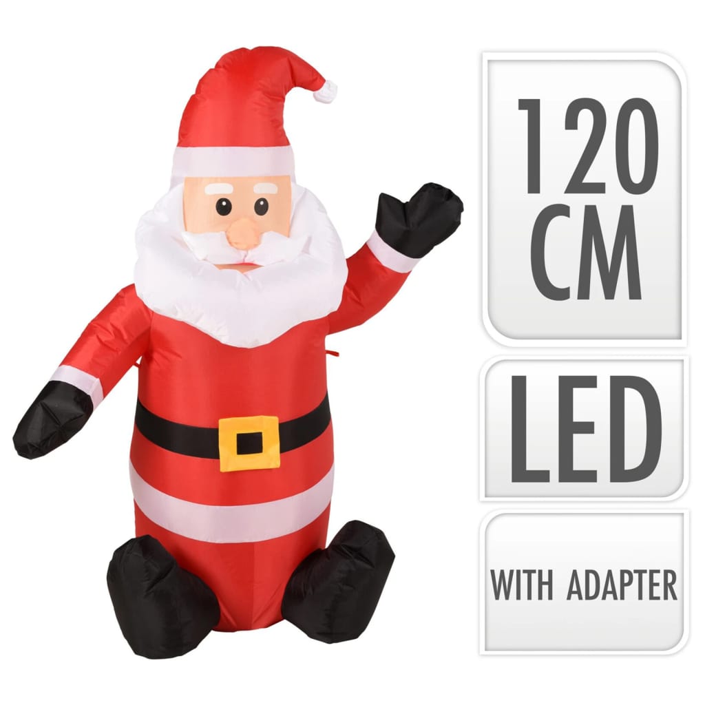 Ambiance Ambiance Santa oppustelig LED 120 cm