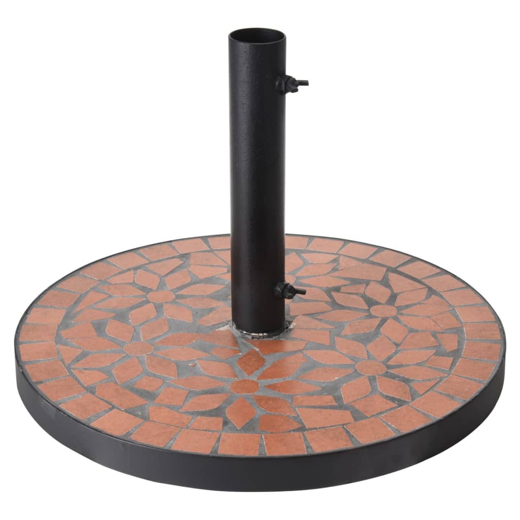 Proparden Parasol Foot avec Terra-Design Mosaic Black et Orange