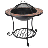 Progarden Fire Bowl avec de la mosaïque 58x44 cm