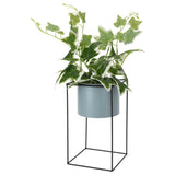 H S Collection H S Collection Artificial Plant in Pot With Metal Standard 44 cm