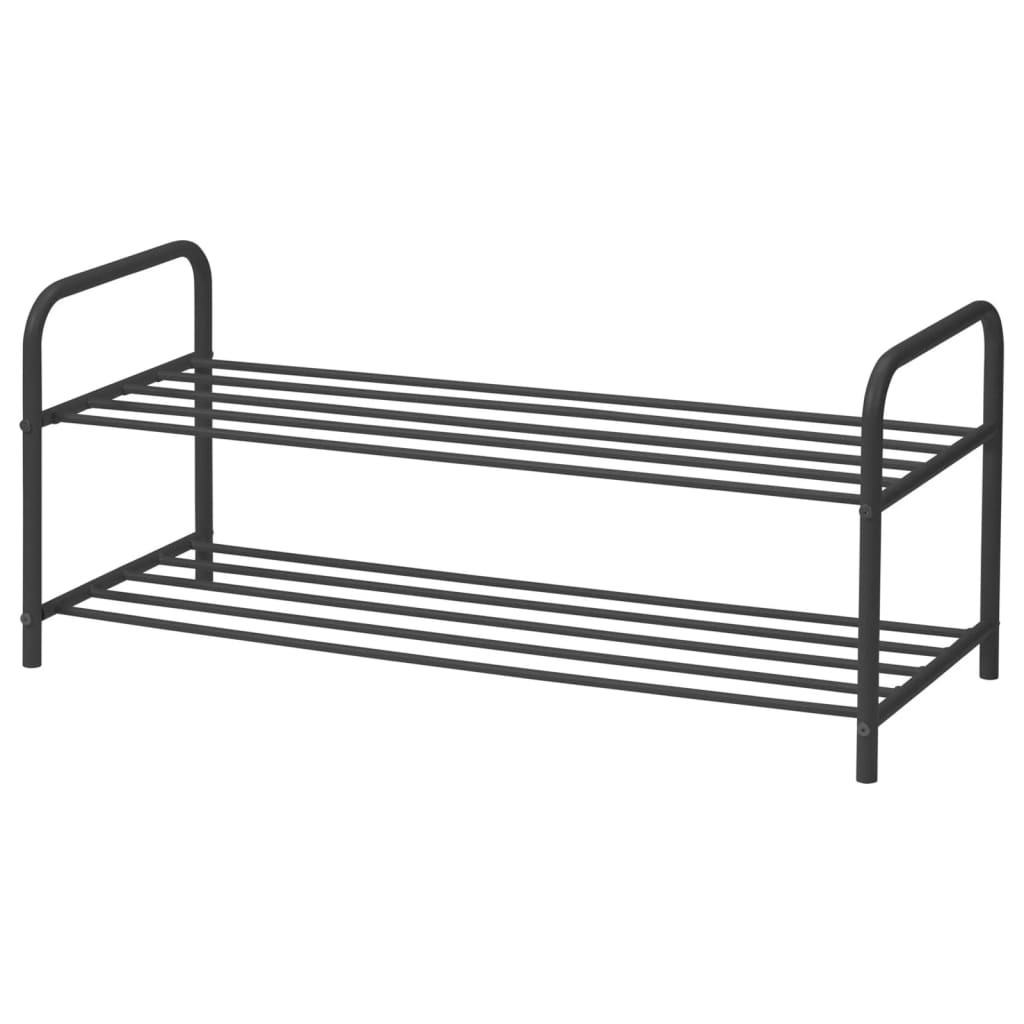 Lagerungssystemer Späichermaterialssituéiere Schong Rack mat 2 Schichten 91x33x38,5 cm