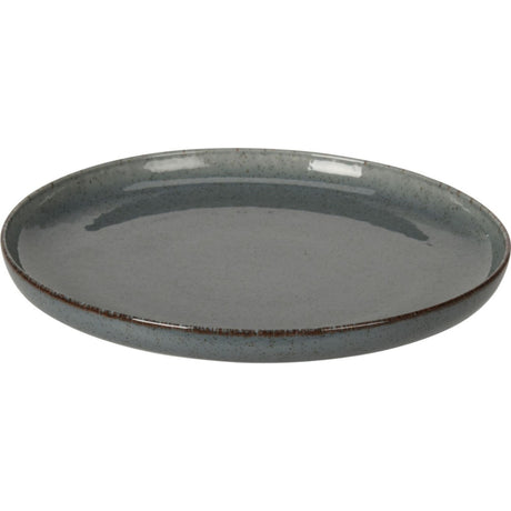 Assiette sans marque en porcelaine dia 240xh25mm