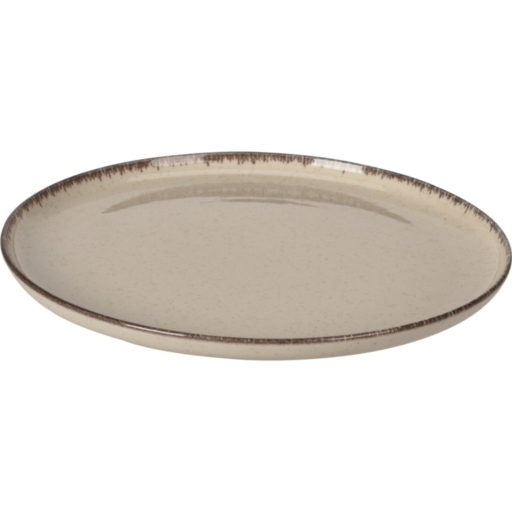 Assiette divers porcelaine dia 270xh25mm l