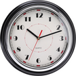 Wandklok retro design 298x97mm