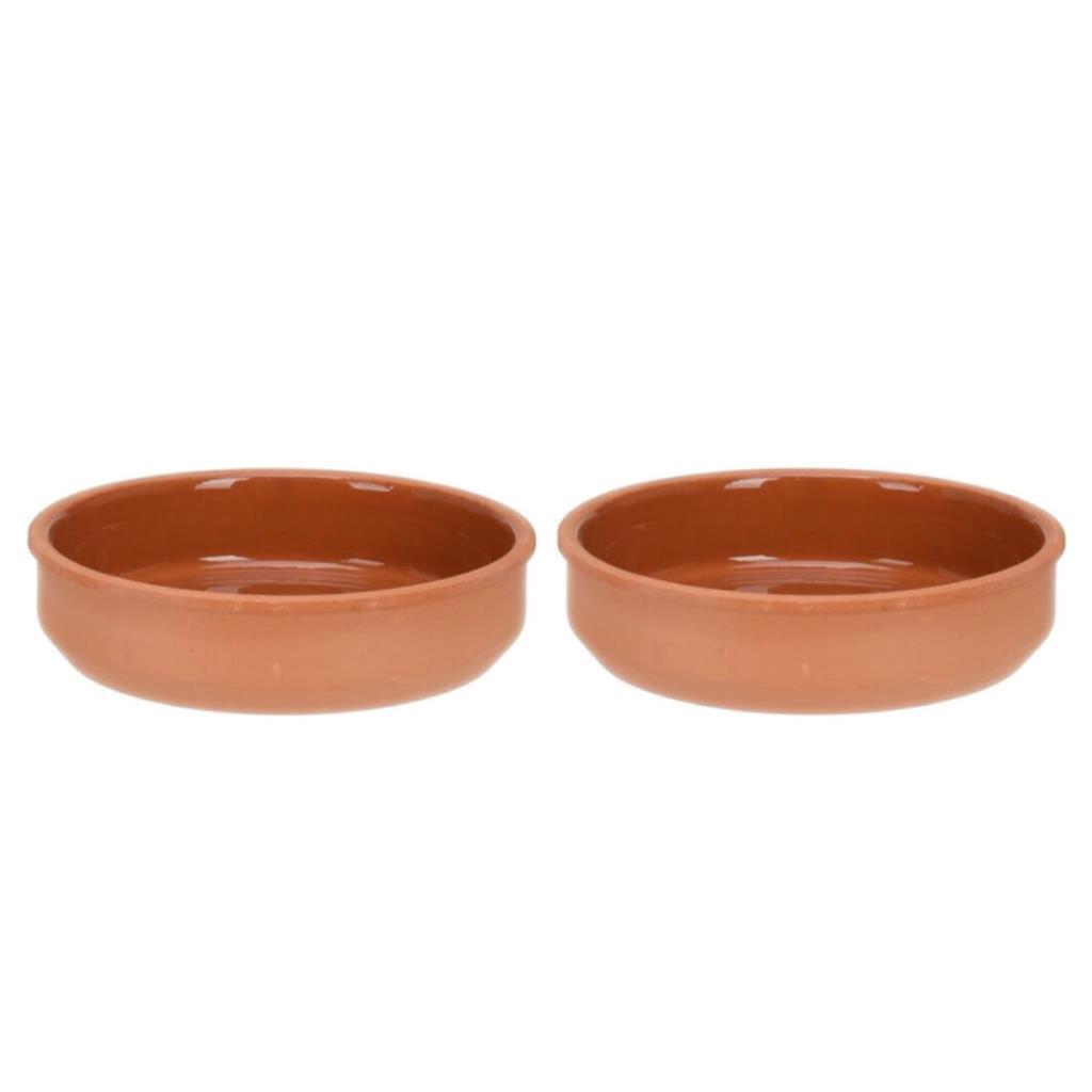 Excellent houseware houseware terracotta tapasschalen 2 stuks