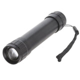 Lampe de poche anti-feu aluminium noir | 6 pièces