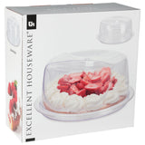 Excellent ustensiles de ménage Cake Solp transparent 34 cm