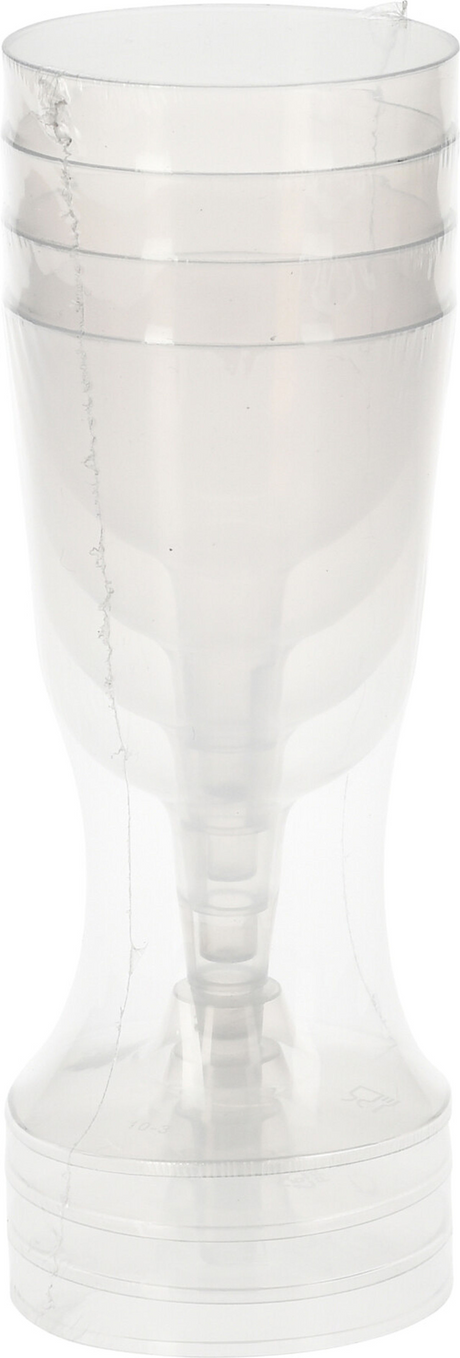 Excellent article ménager verre à vin en plastique réutilisable 160 ml lot de 4 lavable au lave-vaisselle
