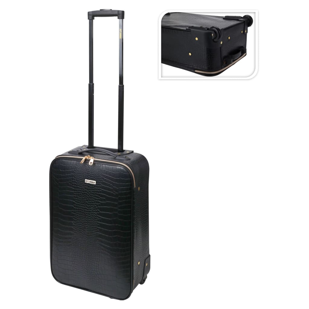 Proworld Proworld Suitcase Kroko Design 28 L nero