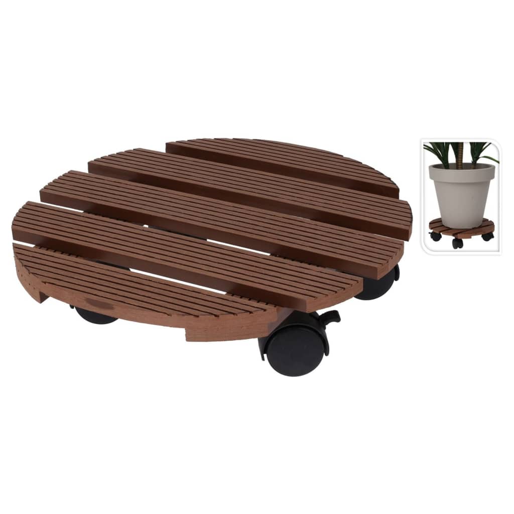 Chariot de plante de progarden à environ 29 cm brun