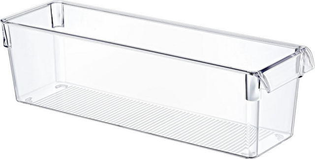 Koelkast opbergbak transparant 360x105x100mm