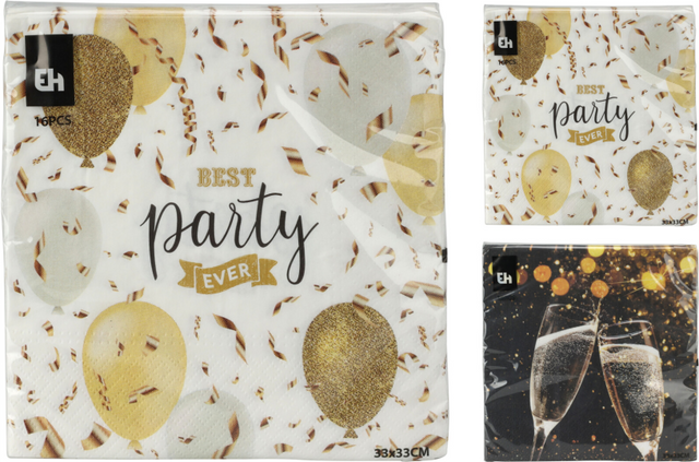 Servetten new year