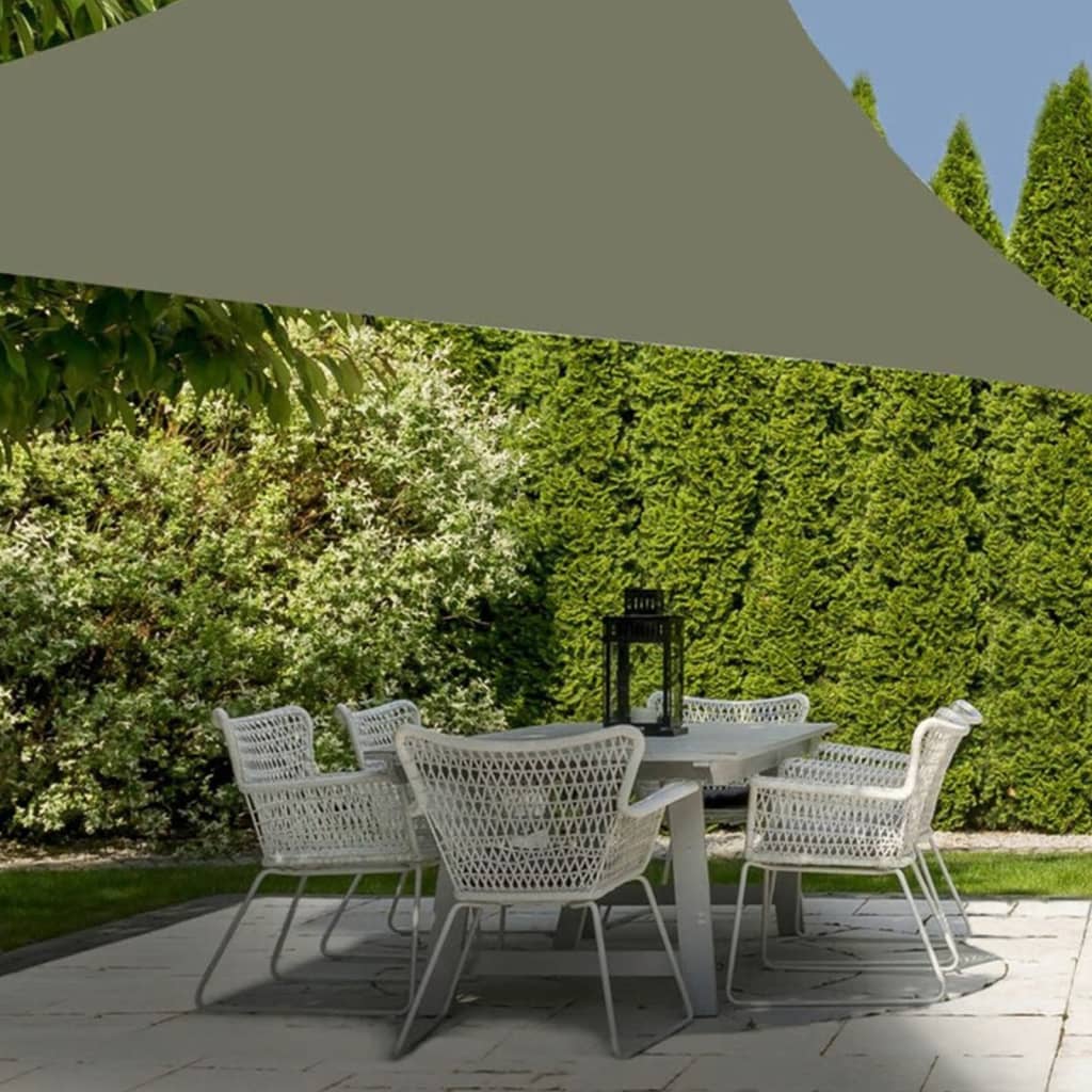 Triangle de tissu de Shade Progarden 3x3x3 m vert