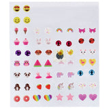 Autocollants boucles d'oreilles licorne autres marques