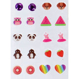 Autocollants boucles d'oreilles licorne autres marques