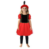 Autres marques Robe Pete 110-116 noir rouge