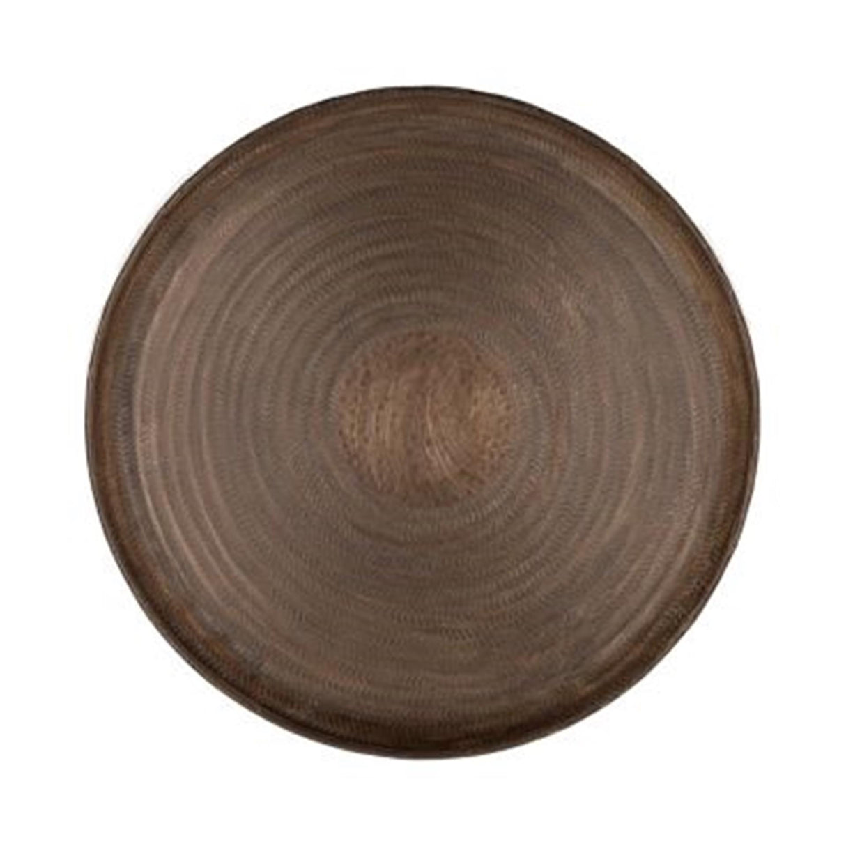 Hbx plateau de vie naturel métal dia38cm