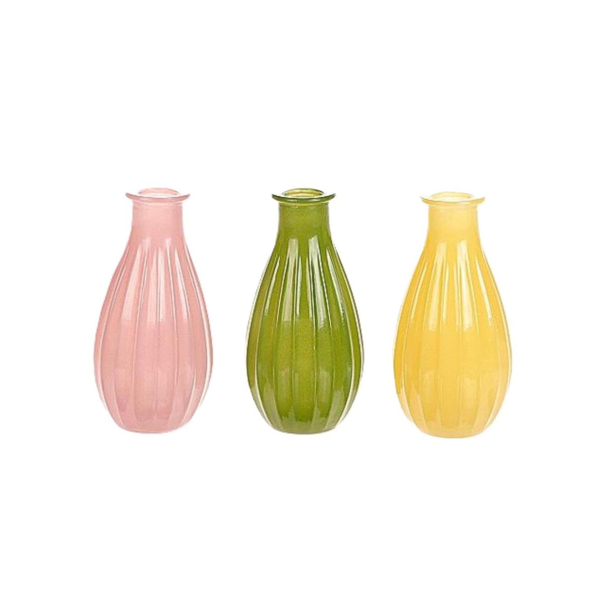 Hbx natural living vase milky spring ø7xh14cm