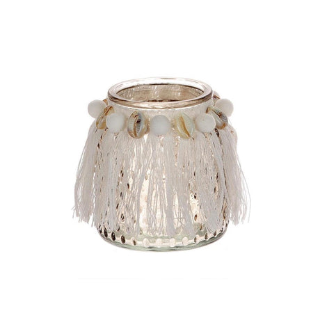 Hbx natural living photophore plage ø8,5xh10cm