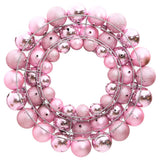 Vidaxl Couronne de Noël 45 cm Polystyrène rose