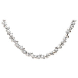 Vidaxl Christmas Garland Balls 175 cm Polystyrène Silver Colored