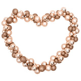 VidaXL boules de guirlande de Noël 175 cm en polystyrène couleur or rose
