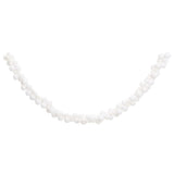 Vidaxl Christmas Garland Balls 175 cm Polystyrène blanc