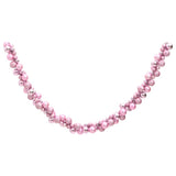 Vidaxl Christmas Garland Balls 175 cm Polystyrène rose