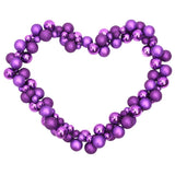 Vidaxl Christmas Garland Balls 175 cm Polystyrène Purple