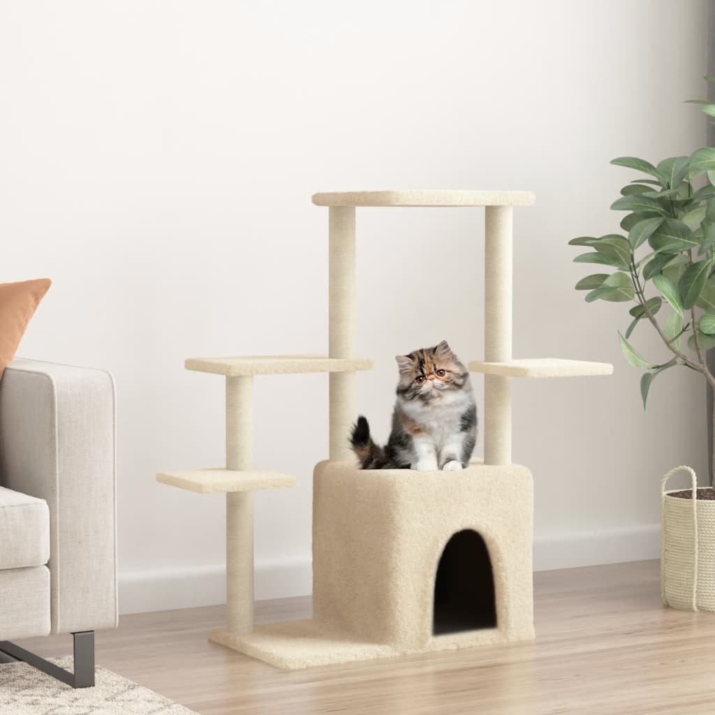 Vidaxl Cat Furniture con graffi di sisal 97,5 cm colorato