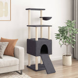 Vidaxl meuble pour chat avec griffoirs en sisal 153 cm gris foncé
