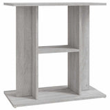 Vidaxx support d'aquarium gris sonoma 60x30x60 cm bois fini