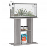 Vidaxx support d'aquarium gris sonoma 60x30x60 cm bois fini
