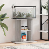 Vidaxx support d'aquarium gris sonoma 60x30x60 cm bois fini