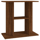 Vidaxl Aquarium Standard 60x30x60 cm Couleur de chêne brun en bois transformé