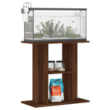 Vidaxl Aquarium Standard 60x30x60 cm Couleur de chêne brun en bois transformé