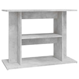 Vidaxl Aquarium Standard 80x35x60 cm Betongrij en bois transformé
