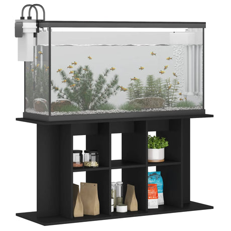 Vidaxx support d'aquarium 120x40x60 cm bois traité noir