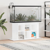 Vidaxl Aquarium Standard 120x40x60 cm Bois de bois de haut brillant blanc